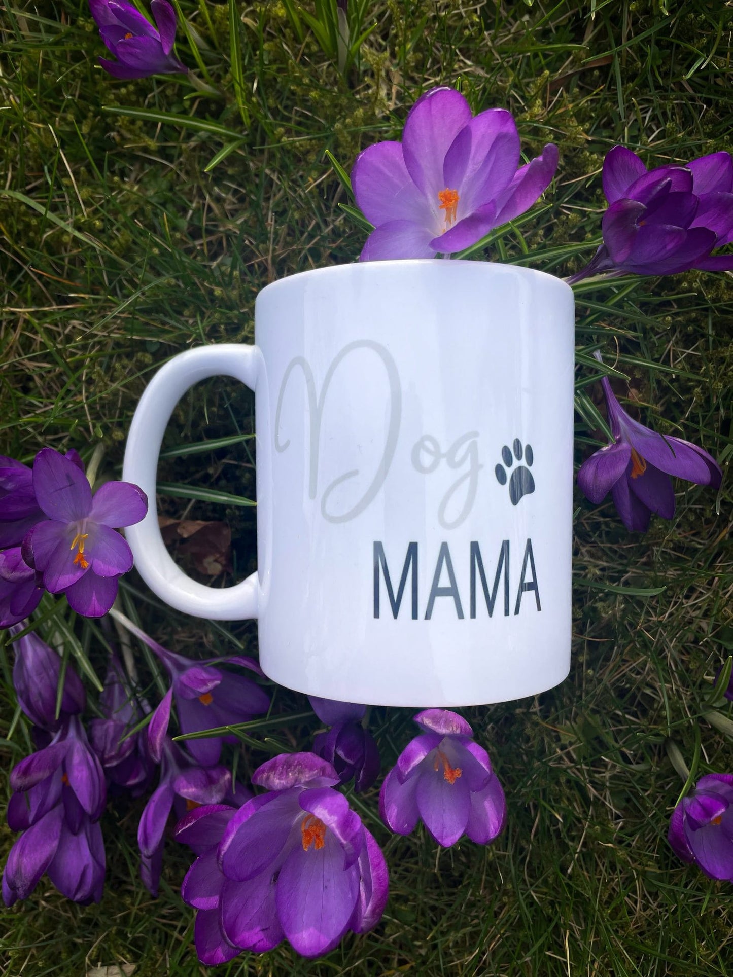 Dog Parent Mugs - Dog Mama (grey) image